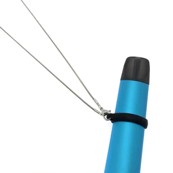 

10pcs Pendant Clavicular Vape Necklace Metal Chain Lanyard with 2 Rubber bands(13mm and 20mm) for Nord CALIBURN Vape Pod Mod kit