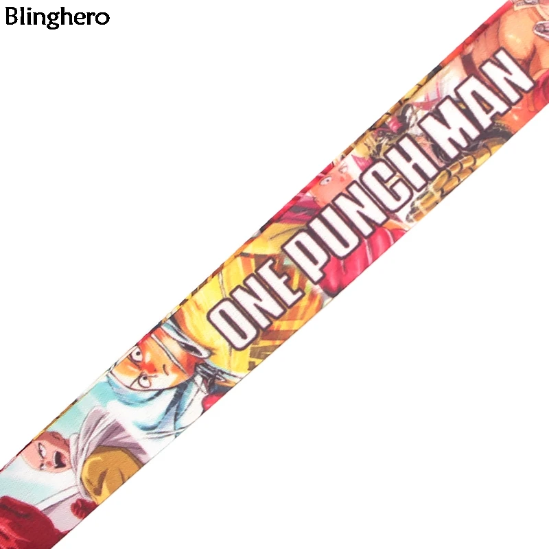 Blinghero, One Punch Man, аниме, ремешок для ключей, держатель для телефона, шейный ремешок, USB, ремешок для камеры, классные подарки для детей, любителей аниме, BH0382
