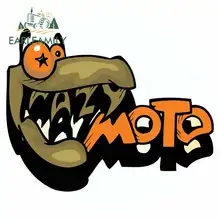 EARLFAMILY 13cm x 9.7cm Crazy Moto Logo Funny Car Stickers Oem Cartoon JDM Vinyl Car Wrap Air Conditioner Waterproof Fine Decal EARLFAMILY 13cm x 9.7cm Crazy Moto Logo Funny Car Stickers Oem Cartoon JDM Vinyl Car Wrap Air Conditioner Waterproof Fine Decal