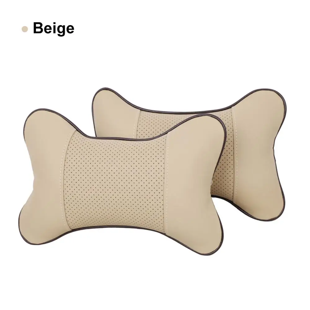

1PC Neck Pillow Bone Car Care Car Auto Seat Head Neck Rest Cushion Headrest Pillow Pad Headrest Neck Pillow Seat Cover