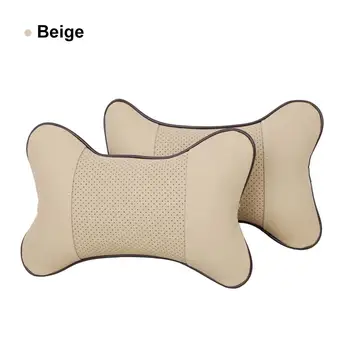 

1PC Neck Pillow Bone Car Care Car Auto Seat Head Neck Rest Cushion Headrest Pillow Pad Headrest Neck Pillow Seat Cover