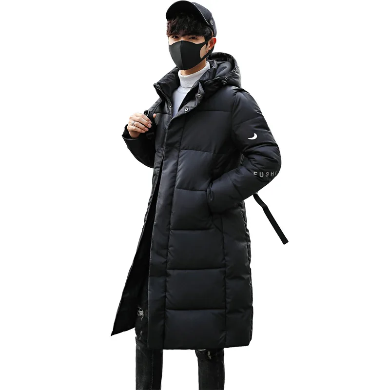 

2019 Winter Jacket Men Slim Thick Warm Top Quality Waterproof Zipper Clothes For Men Fashion Winter Coats Man