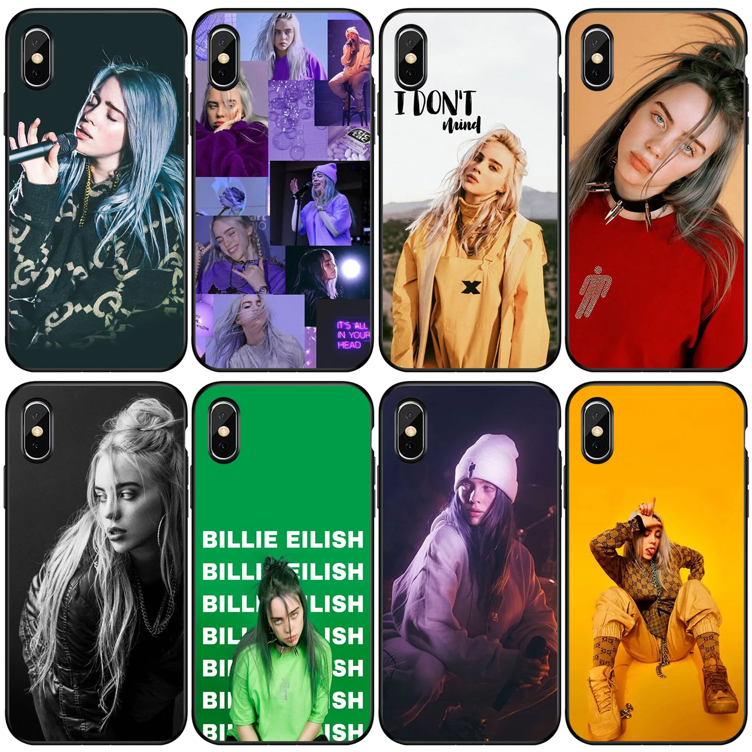 Billie Eilish Khalid милый жесткий чехол для телефона iphone11 pro max 6 6s plus iphone7 8 X XR XS funda |