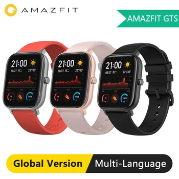 

Amazfit GTS Smart Watch GPS AMOLED Running Sports Heart Rate 5ATM Waterproof Bracelet Smart Watch Amazfit