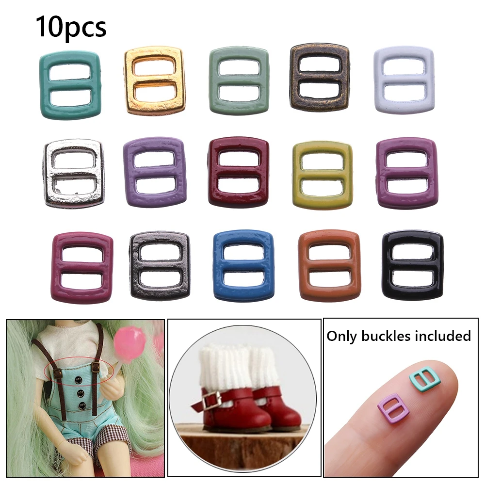 Belt Buckles Buttons Sewing Accessories Doll Buckle Dolls