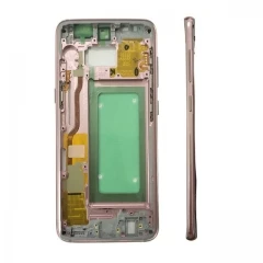 Pink Сменная задняя рамка для samsung Galaxy S8 Plus G955, Запчасти и аксессуары для мобильных телефонов - Цвет: Pink
