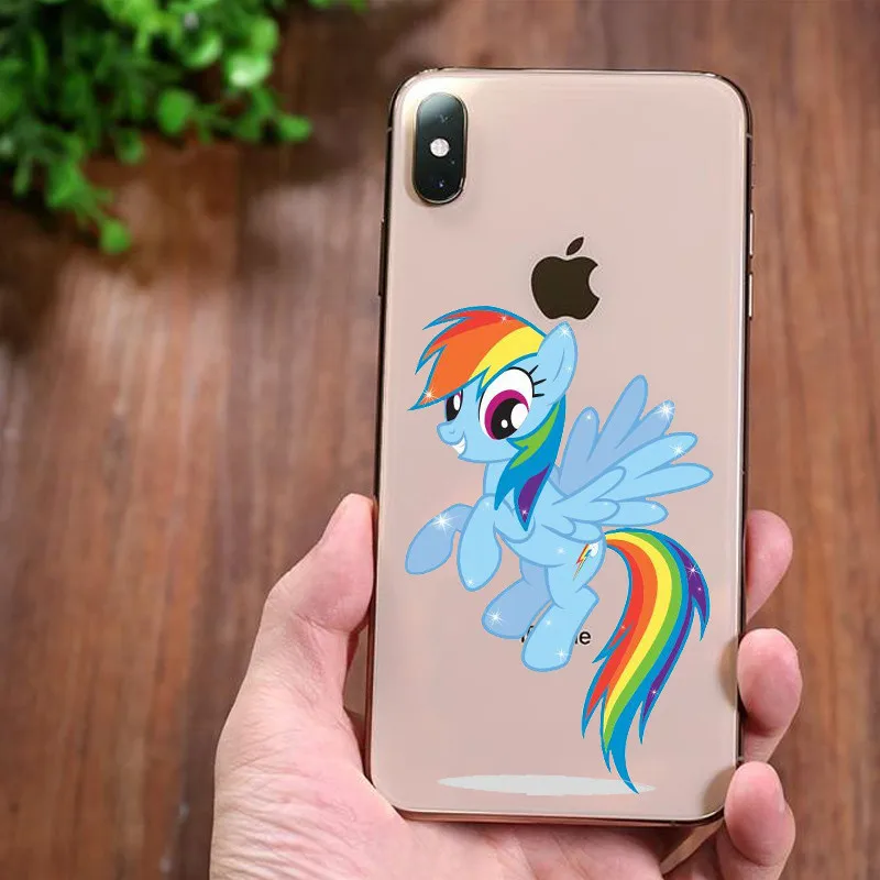 Прозрачный мягкий чехол для телефона Magic My Little Pony из ТПУ для iPhone 11 11Pro MAX 8 7 6 6S Plus X XS MAX 5 5S SE XR 10 - Цвет: TPU