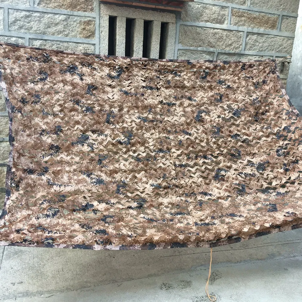 Welead 4x5M Reinforced Camouflage Nets White Sand 4x5 5x4 4*5M 5*4M Camo Netting Mesh Concealment Shading Hiding Garden