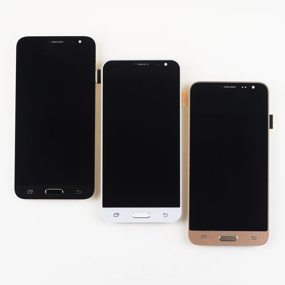 Для samsung Galaxy J3 ЖК-дисплей Экран SM-J320 J320A J320F J320H J320M J320FN ЖК-дисплей Дисплей кодирующий преобразователь сенсорного экрана в сборе рамка