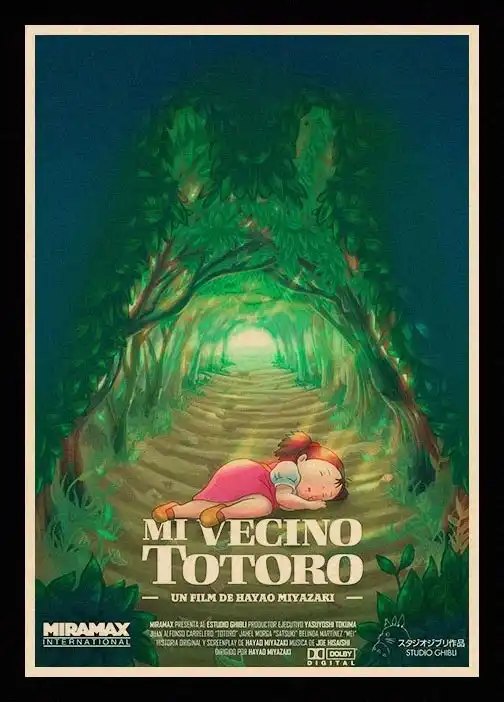 Отличные постеры JL Tonari no Totoro в стиле ретро крафт бумага Высококачественная
