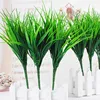 1 Branches Grass Artificial Plants Eucalyptus Plastic Flowers Fake Plants Wedding Flower Arrangement Christmas Table Home Decors ► Photo 2/6