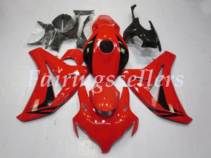 

Injection New ABS Full fairings kit Fit For HONDA CBR1000RR 2008 2009 2010 2011 CBR1000RR 08-11 CBR1000 Fairing Red black