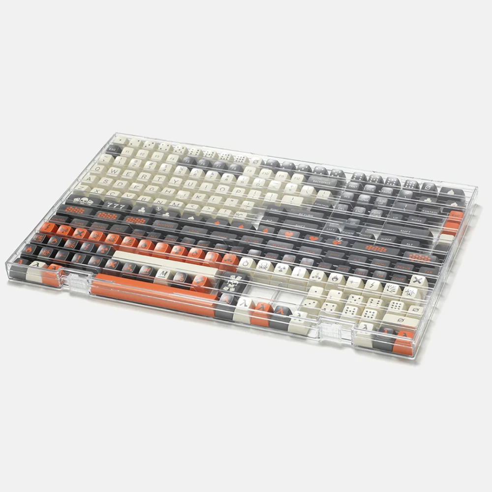 Transparent Storage Box For OEM Cherry XDA ZDA SA Profile Mechanical Keyboard Keycaps PC Keycaps Connection Case With Cover pc world keyboards