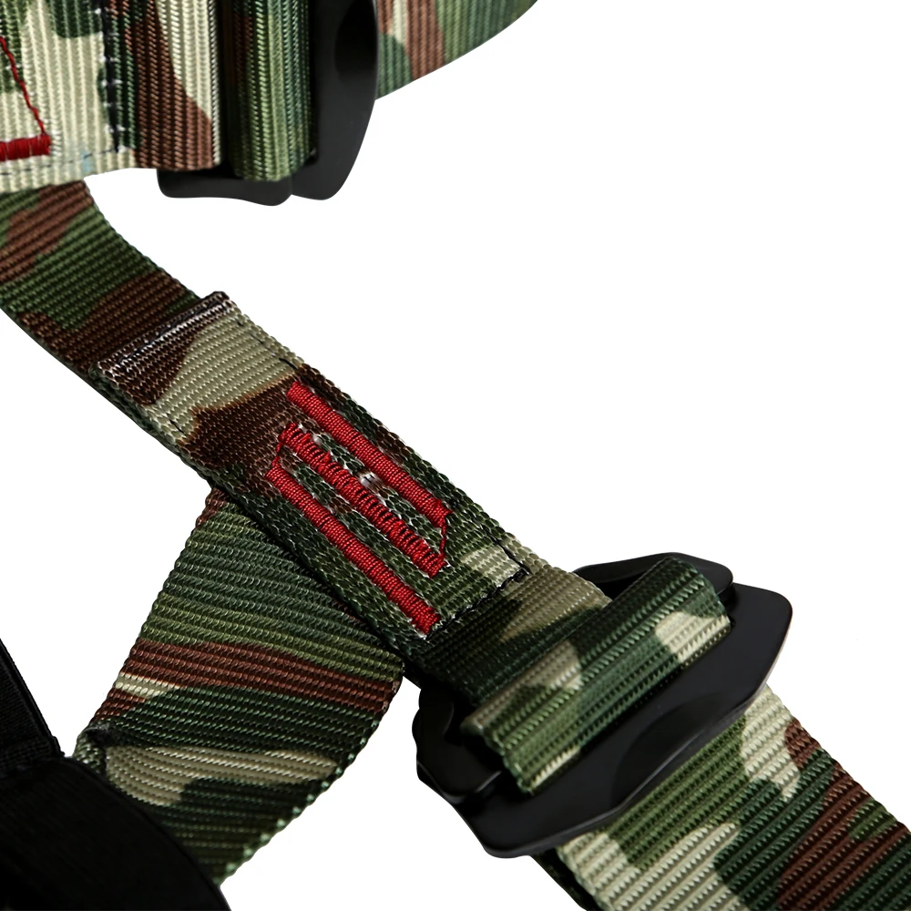Pro Safety Harness Rappelling Equip For Zipline Mountaineering Rock Climbing Accessories