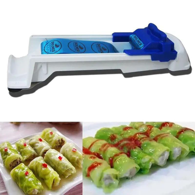 Роликовый нож для суши, для овощей, волшебный кухонный креативный гаджет, для роллов, для суши, роликовая пищевая машина, для капусты, Листьев, мясной прокатки, сделай сам