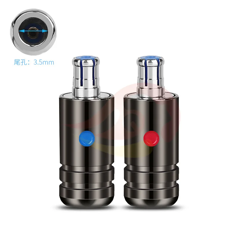3.5mm Black A2DC разъем для наушников для ls50 ls70 ls200 ls300 e40 e50 CKS1100 LS LS400 гарнитура с родиевым покрытием аудио вилки - Цвет: 3.5mm Black