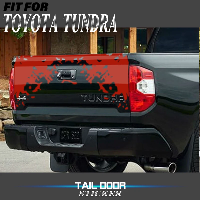 Mud pickup tail door decal off road vinyl graphics sticker kit for tundra | Автомобили и мотоциклы