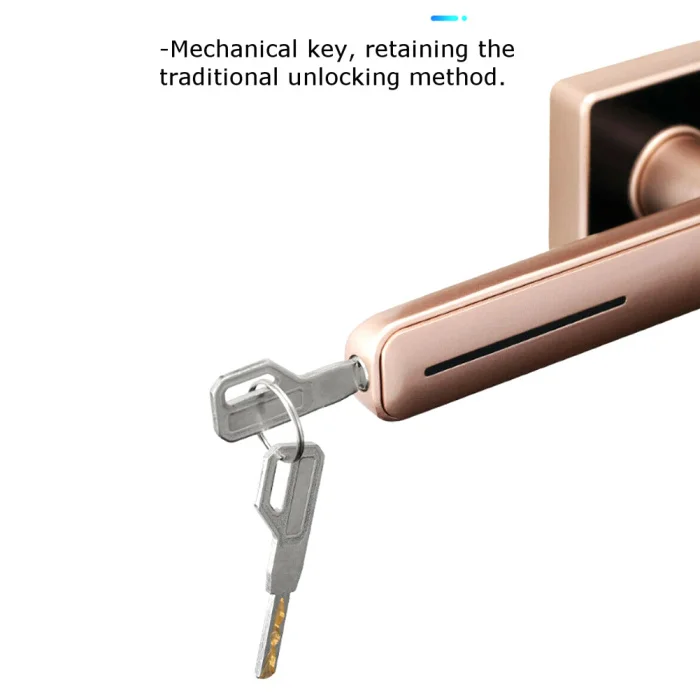 Smart Electronic Fingerprint Door Lock Security Safe Tools USB for Home Office EM88