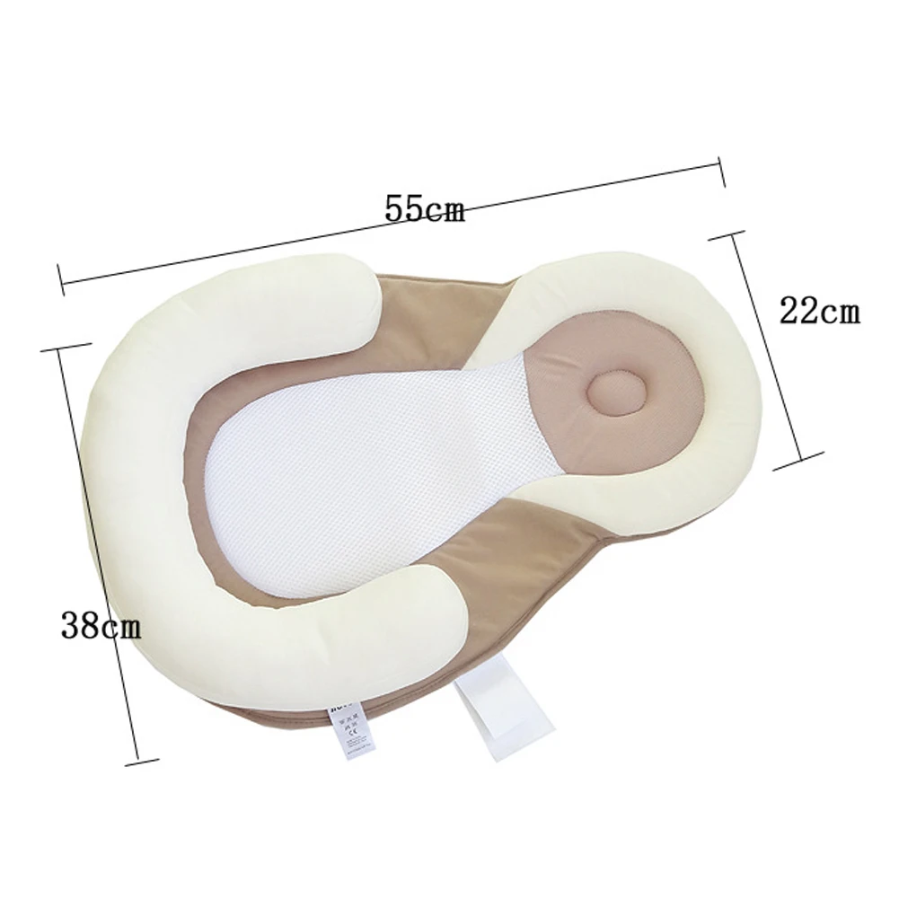 Детская подушка для сна, позиционная площадка для сна, хлопковая Подушка для новорожденных, противоскользящий Матрас Подушка для детей 0-12 месяцев