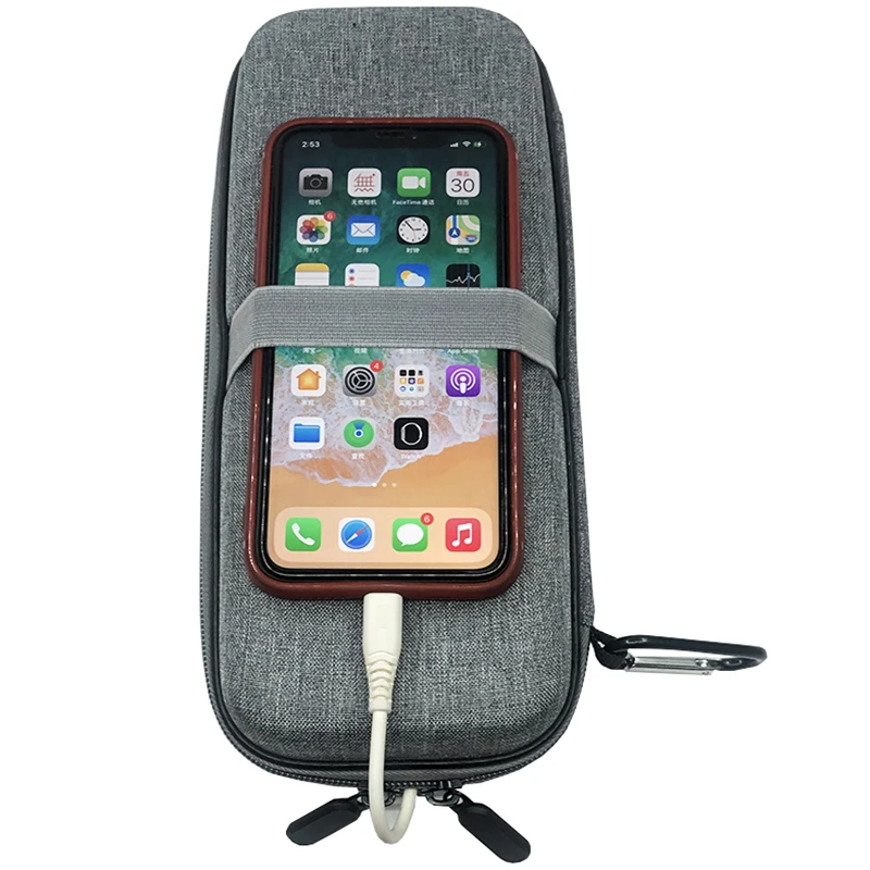 Newest EVA Hard Travel Protect Box Storage Bag Carrying Cover Case for ROMOSS Sense 8+ Power Bank 30000mAh Phone Bag