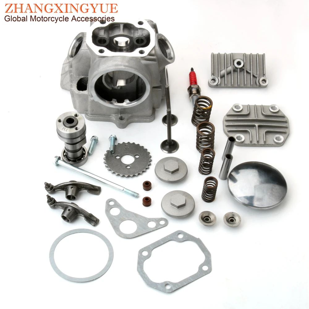 Motorfiets Cilinderkop & Nokkenas & Rocker Arm & Valve Voor Honda C70