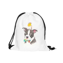 Рюкзак для женщин и мужчин с объемным принтом и завязками; спортивные сумки; карман для хранения; сумка для покупок; worek plecak sznurek; рюкзак;