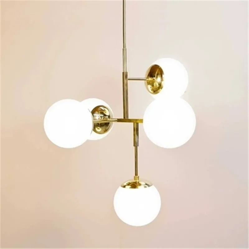 

Nordic Ins Molecule Postmodern Minimalist Magic Bean Branch Creative Personality Living Room Simple Chandelier