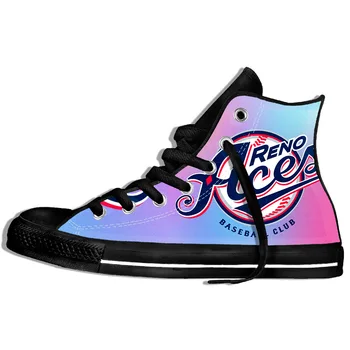 

2019 Hot Fashion Printing hIgh top Sneakers Reno Aces Unisex Lightweight Casual Shoes