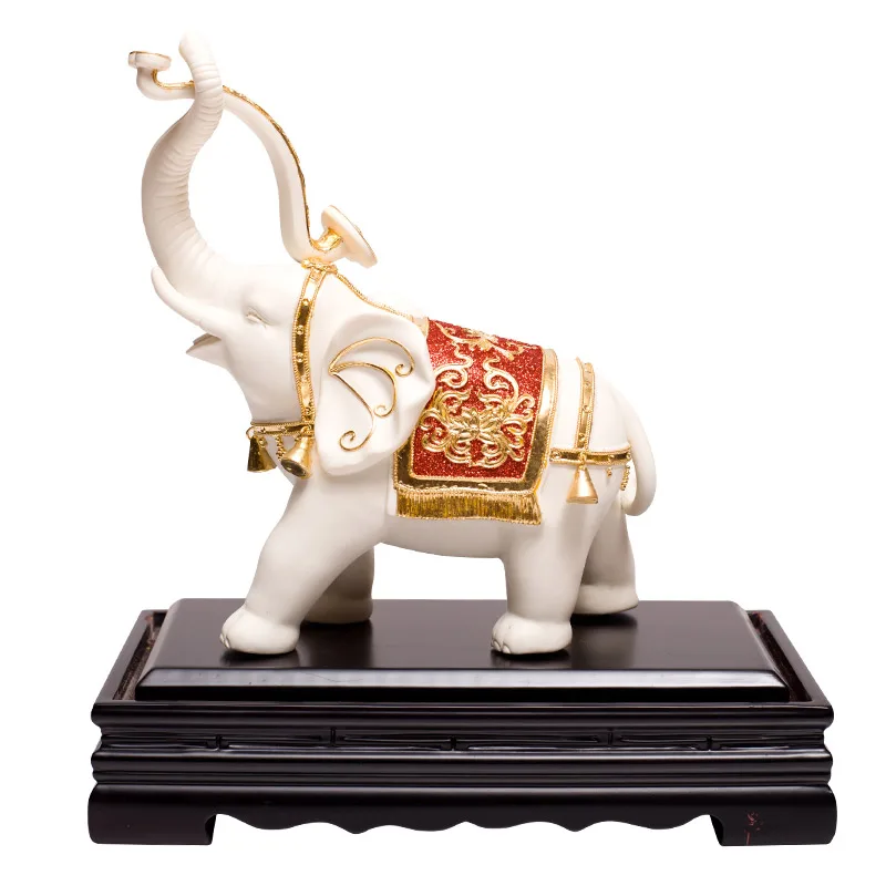 Belle Handmade Sets de Table & Sous-verre Lot de 4-Thai asian elephants Design 