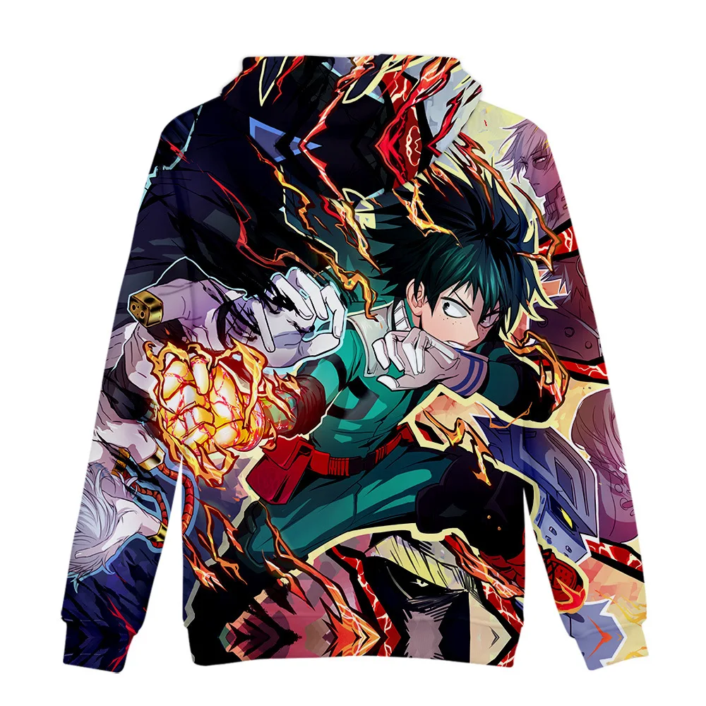 My Hero Academia Boku Anime 3D Print Hoodies