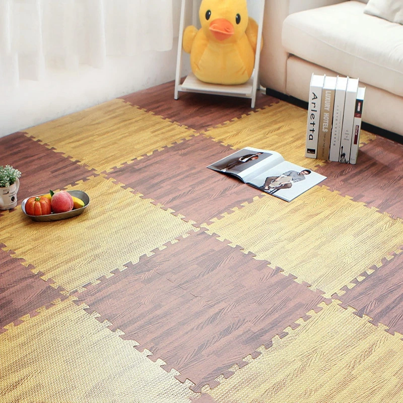 Детский мягкий развивающий коврик для ползания пазл из вспененного