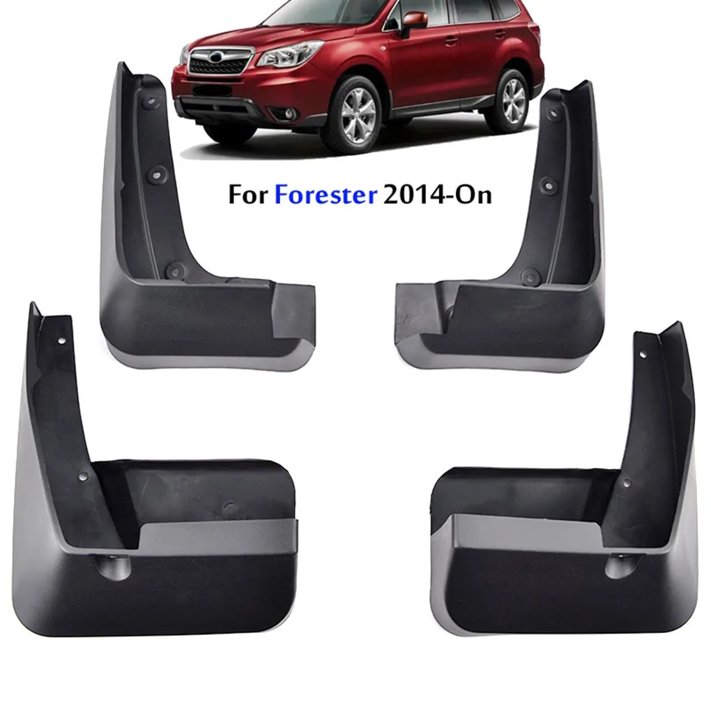 

Car Fender Mudflaps Splash Guard Front Rear Mud Protector Set Replacement For Subaru Forester SJ 2014-2018
