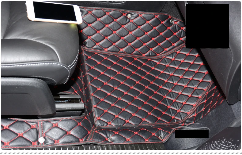 Волоконный кожаный коврик для салона автомобиля для dodge journey fiat freemont зарядное устройство Калибр аксессуары