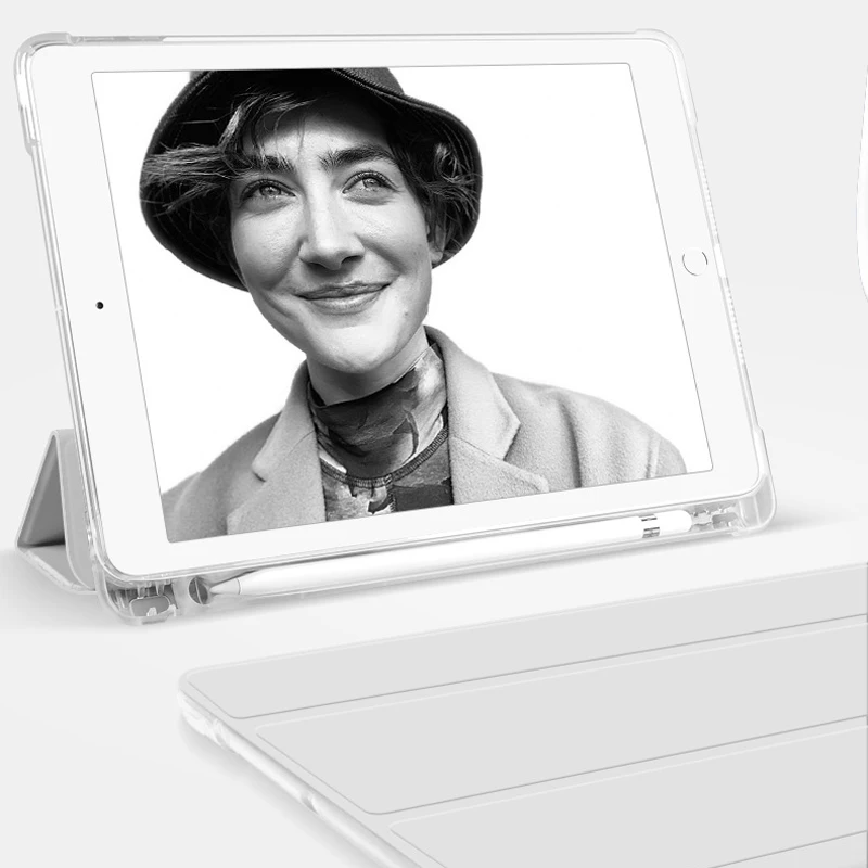 Для iPad Pro 11 2020 Air3 10 5 2 2019 чехол с держателем карандаша для i Pad 2017 2018 12 9 Mini Coque