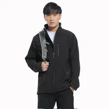 Софтшелл мужская куртка, ветронепроницаемая водонепроницаемая куртка без кепки Мужская мягкая оболочка ветровка дождевик треккинговые походные куртки