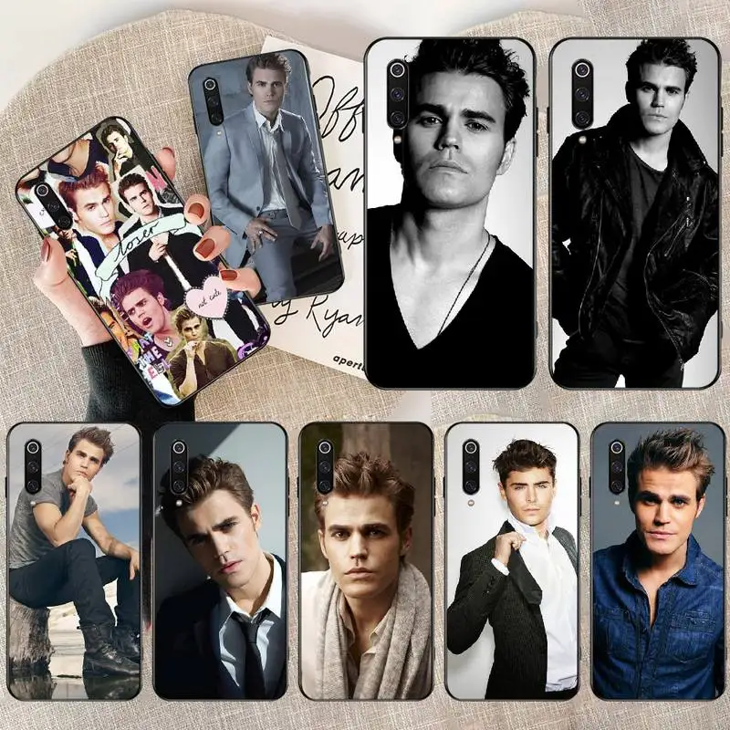 Чехол для телефона PENGHUWAN Paul Wesley черный чехол с дневниками вампира Redmi Note 8 8A 7 6 6A 5 5A 4