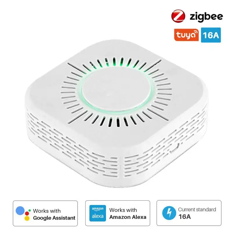 Smartlife-Sensor Detector de humo independiente, alarma de fuego, sistema de seguridad para el hogar, bomberos, Tuya, WiFi, alarma contra incendios