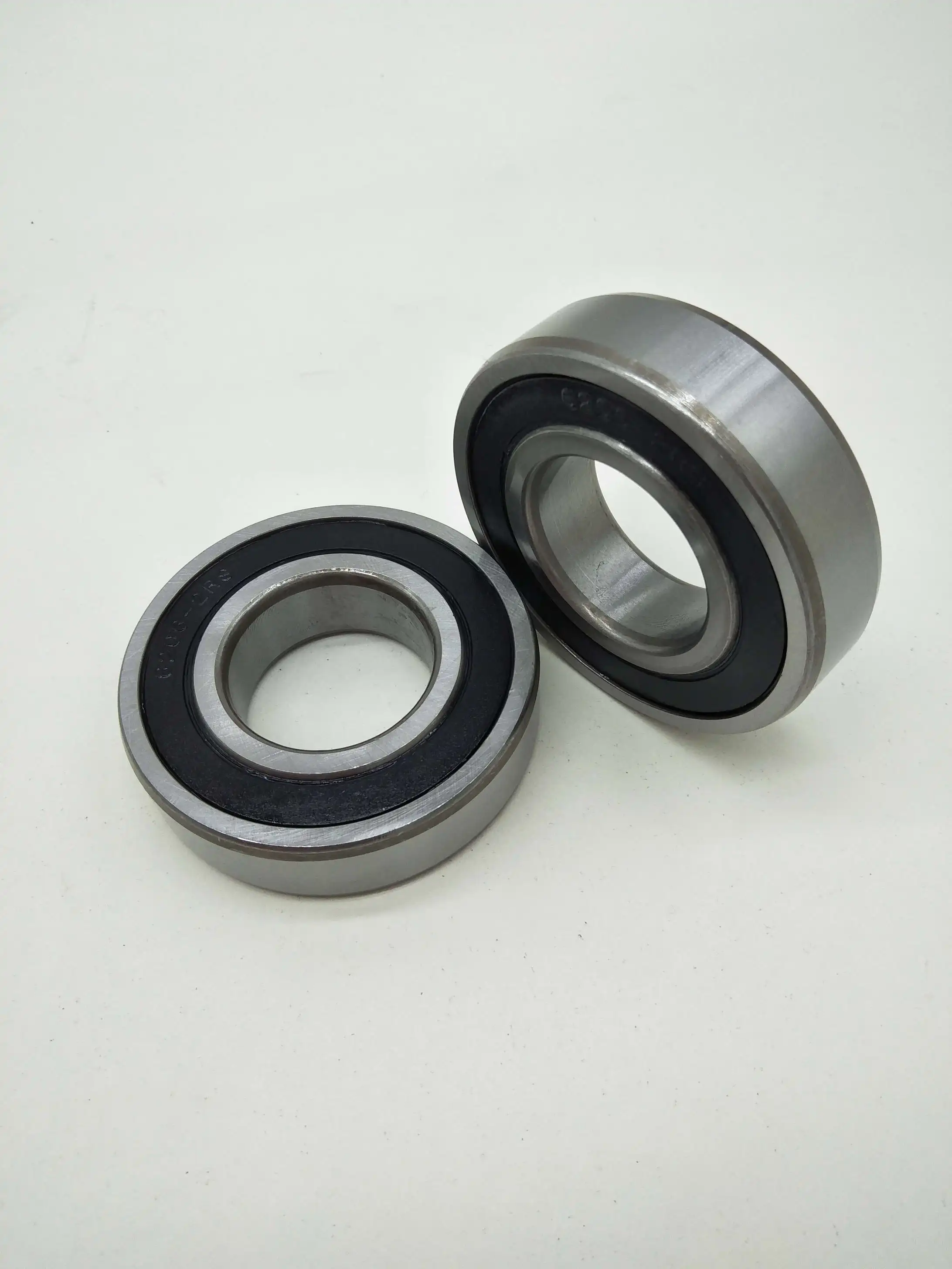 A554 2PCS Single Row Deep Groove Ball Bearings 6206RS 30*62*16(mm) For Motorcycle Chrome Steel Bearing |
