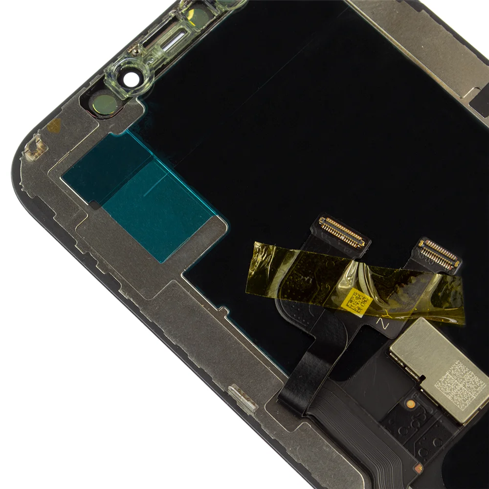 Для iPhone XS ЖК-экран и дигитайзер в сборе с заменой рамы-черный-ZY жесткий OLED для iPhone XS
