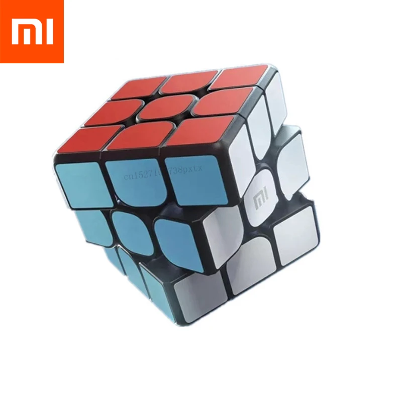 1pcs Новое прибытие Xiaomi Мини Смарт Стразы «Кубик Рубика» 3x3x3, 6-axis сенсор Цвет квадратный магический куб головоломка образования по Цзя APP - Цвет: 1pcs