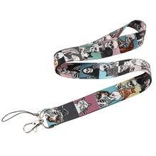 

JF1343 Skeletons and Pets Cartoon Neck Strap for key ID Card Cellphone Straps Badge Holder DIY Hanging Rope Neckband Accessories