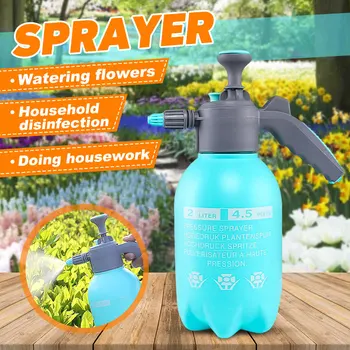 

2L Pressure Spray Bottle Handheld Sprayer Garden Home Water Pump Sprayer Adjustable Portable Chemical Hand Pressure Trigger