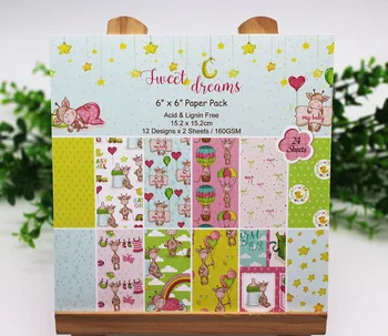 

15*15cm Single-side Patterned English Garden Paper Carft Background Paper With Flower For Making DIY Scrapbook Paper Craft