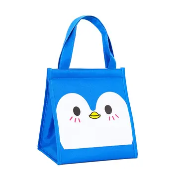 

Cute Women Ladies Girls Kids Portable Insulated Lunch Bag Box Picnic Tote Cooler Flower Cartoon Lunch Bags