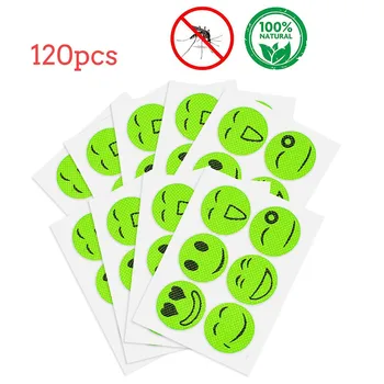 

120pcs Mosquito Sticker Anti-Toxic Insect Bugs Mosquito Repellent Patch Stickers Camping Yard Summer Home Supply #R25