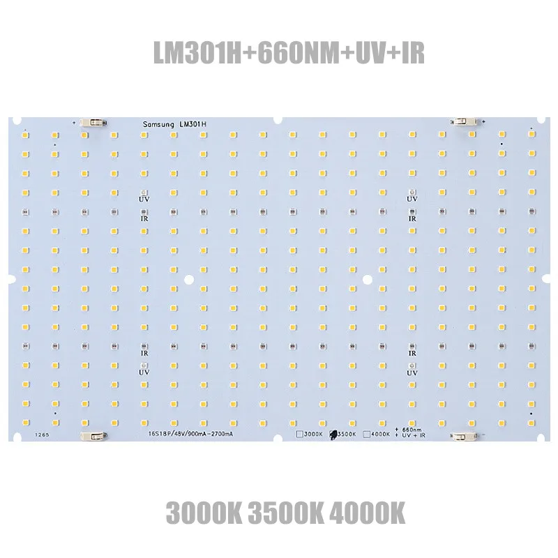 Samsung QB288 Quantum LED Lamp Board 3000K-4000K UV IR with Driver and Heatsink