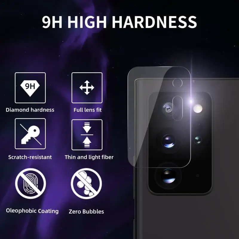 1Pcs Clear Camera Lens Tempered Glass For Samsung Galaxy Note20 Ultra Note 20 Screen Protector Film Tempered Protector Glass New