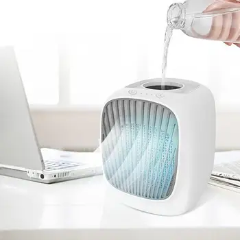 

Air Cooler USB Desktop Mini Air Conditioner Portable Adjustable Summer Cooling Fan New