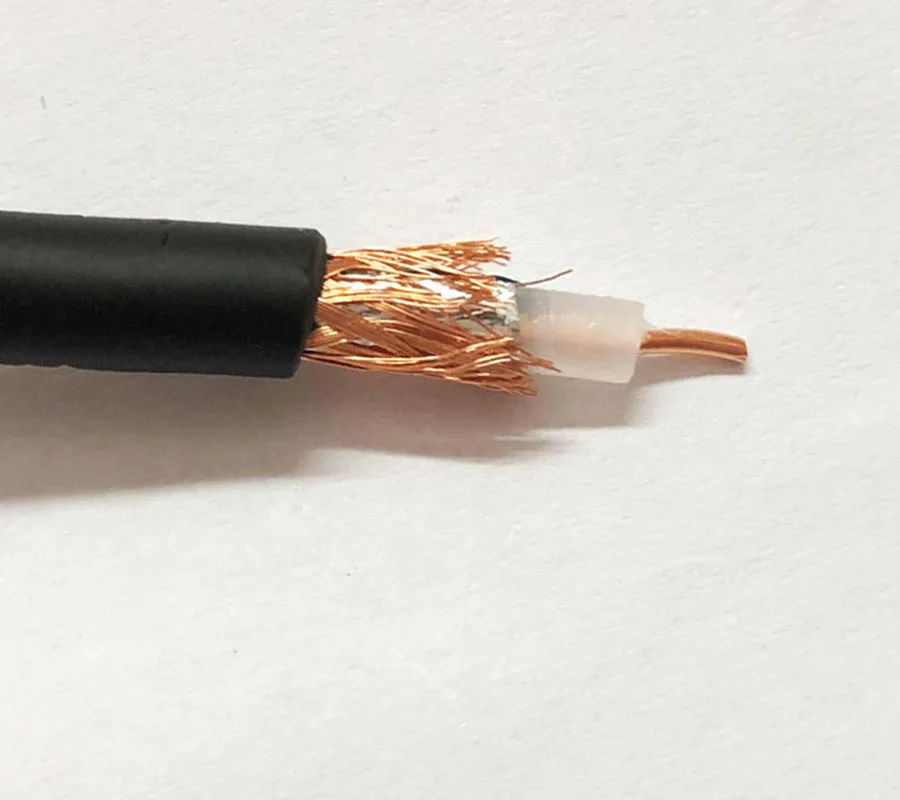 RG58 В переменного тока, 50-3 РЧ коаксиальный кабель RG-58 RG58 проводов кабеля 50ohm 5 м 10 м 20 м возможностью погружения на глубину до 30 м 50 м