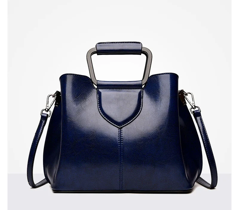 Модная женская сумка через плечо, женские сумки из натуральной кожи, женские сумки из Китая высокого качества, ручные сумки для женщин, черного и винного цвета - Цвет: blue